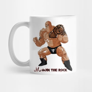 majin the rock Mug